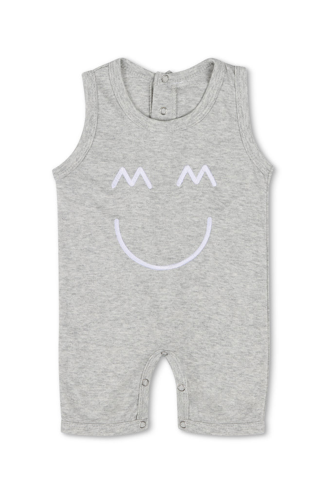 Sleeveless Romper and Bunny Hat Set