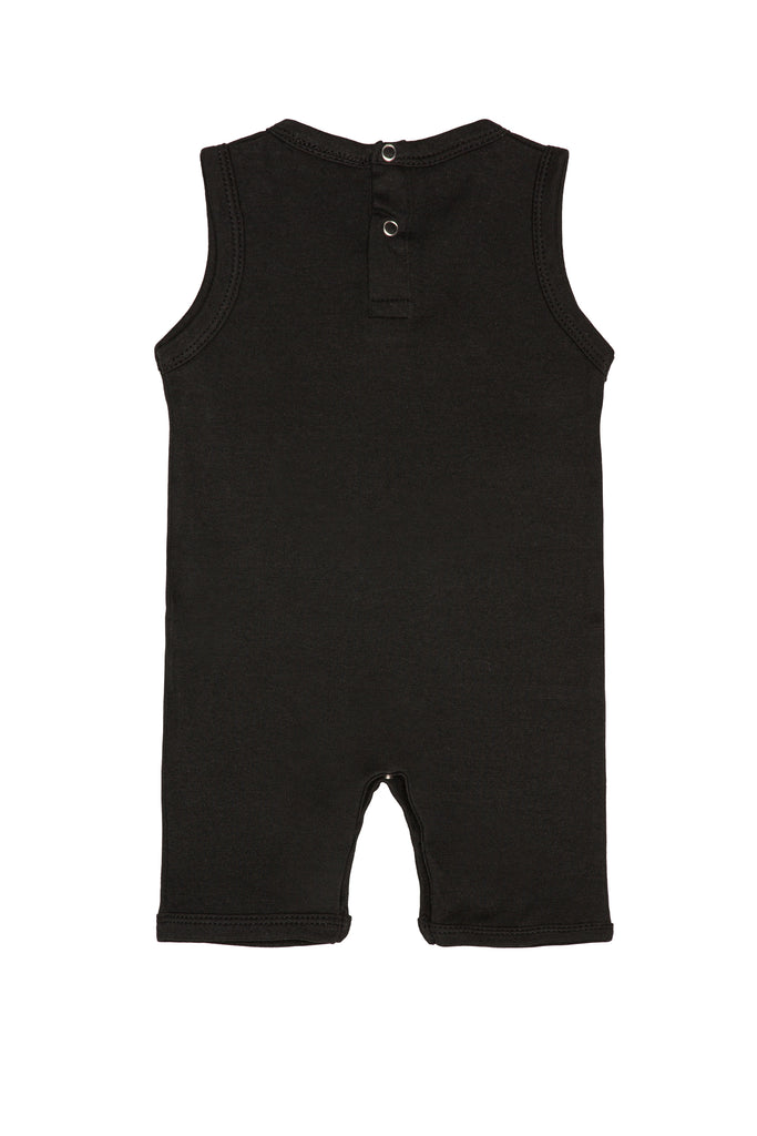 Sleeveless Romper Set- Cap and Bodysuit