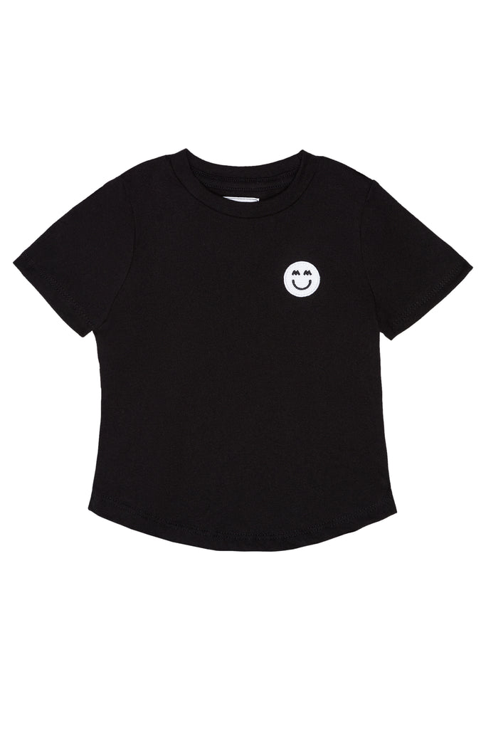 NEW!!!!  SLUB COTTON SHORT SLEEVE SIGNATURE PATCH TEE